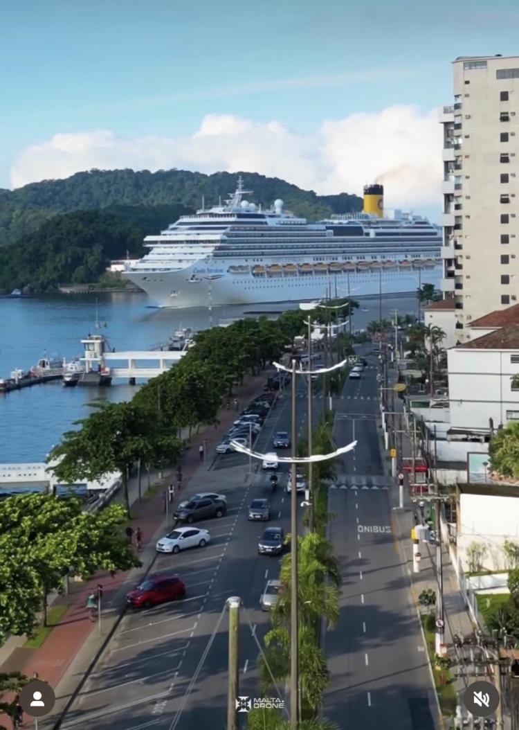Apartamento Em Santos No Gonzaga Em Frente A Praia Екстериор снимка