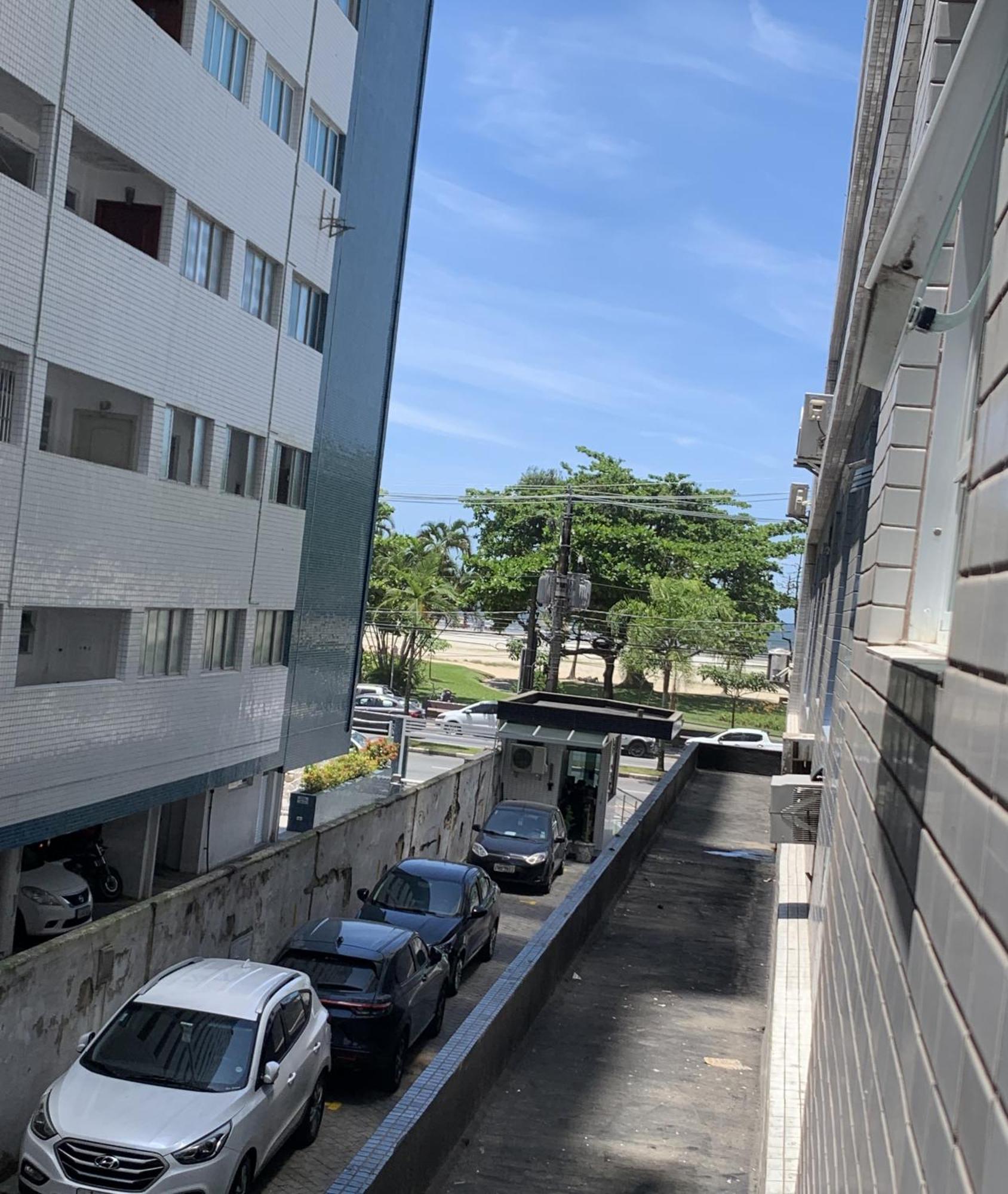 Apartamento Em Santos No Gonzaga Em Frente A Praia Екстериор снимка